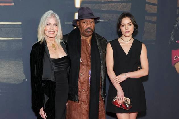 Joanna Cassidy, Luise Grossmann, Ving Rhames bei der Premiere von Uppercut am 17. Januar 2024 im Kino in der Kulturbrauerei in Berlin. Berlin Deutschland