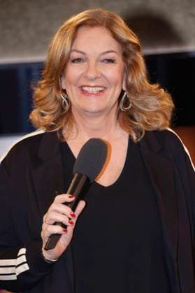 Bettina Tietjen bei der Aufzeichnung der NDR Talk Show im NDR Fernsehstudio Lokstedt. Hamburg, 07.03.2025