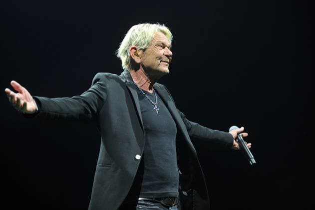 Die Schlagernacht des Jahres. Sänger Matthias Reim während eines Auftrittes im Rahmen der Schlagernacht des Jahres am 29.03.2025 in der SAP-Arena Mannheim. 20250329MWI034124