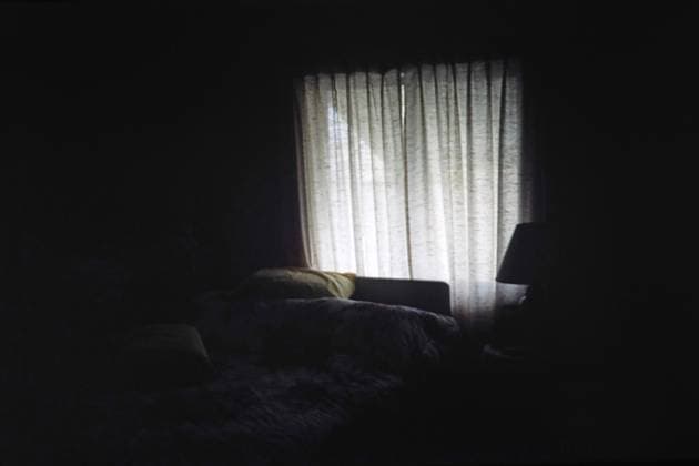Schlafzimmer GER, Berlin,20250324,Blick in ein schlafzimmer