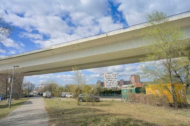 Rudolf-Wissell-Brücke, A100, Charlottenburg, Berlin, Deutschland