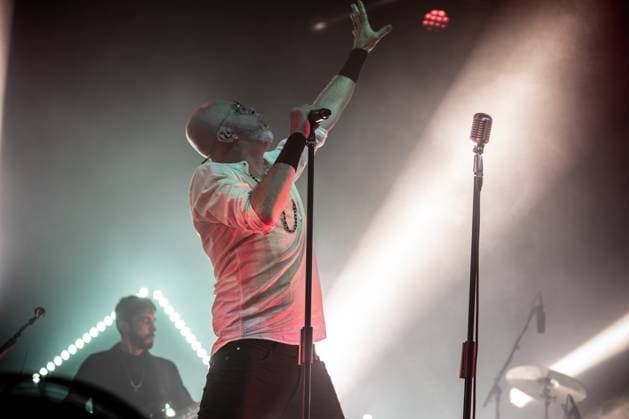 Music Concert - Negrita - Canzoni per anni spietati tour 2025 Paolo Pau Bruni of the group Negrita performs the Canzoni per anni spietati tour 2025 on April 8, 2025 at Atlantico Live, Rome, Italy. Rome Atlantico Italy Copyright: xEmanuelaxVertollix xLiveMediax LPM_1807509