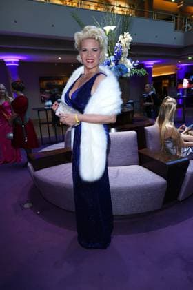 Bilder des Jahres 2025, Entertainment 04 April Entertainment Bilder des Tages Nicole Muehle, die Opernsaengerin und Sopranistin bei Der Blaue Ball am 12.04.2025 im Grand Elysee Hotel in Hamburg Der Blaue Ball 2025 in Hamburg