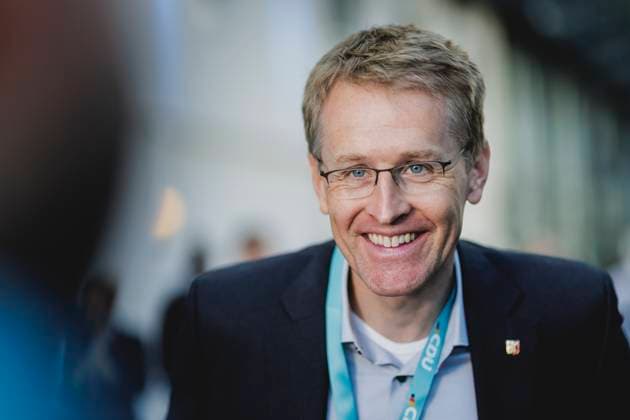 Daniel Guenther, CDU, Ministerpraesident von Schleswig-Holstein, aufgenommen im Rahmen des Bundesausschusses der CDU in Berlin, 28.04.2025. Der Bundesausschuss soll dem Koalitionsvertrag seitens der CDU zustimmen. Berlin Deutschland Copyright: xFlorianxGaertnerx