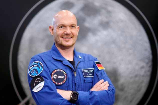 ESA-Astronaut Alexander Gerst auf der ersten SpaceTech.NRW Raumfahrtkonferenz im Deutschen Zentrum für Luft- und Raumfahrt (DLR). Köln, 30.04.2025 NRW Deutschland Copyright: xChristophxHardtx