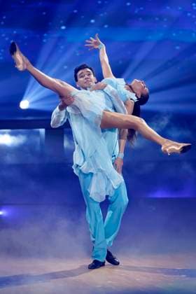 Golfprofi Diego Pooth und Tänzerin Ekaterina Leonova bei der 18. Staffel der RTL-Tanzshow Lets Dance im Coloneum. Köln, 02.05.2025 NRW Deutschland Copyright: xChristophxHardtx