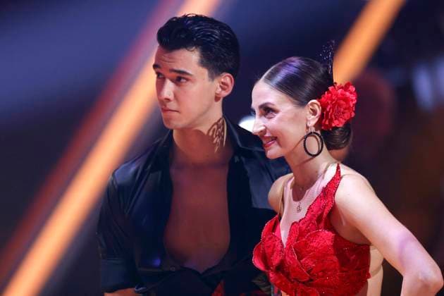Golfprofi Diego Pooth und Tänzerin Ekaterina Leonova bei der 18. Staffel der RTL-Tanzshow Lets Dance im Coloneum. Köln, 02.05.2025 NRW Deutschland Copyright: xChristophxHardtx