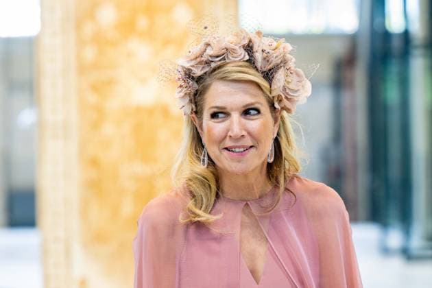 15-05-2025 Rotterdam Queen Maxima attended the opening of the art museum Fenix, located in a restored monumental warehouse from 1923 that stands on the quay of departure and arrival, the place where millions of people started a new life about migration in Rotterdam. Â  Copyright: xPPEx