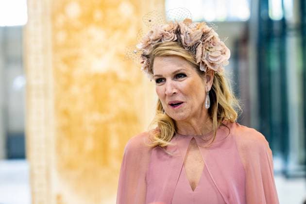 15-05-2025 Rotterdam Queen Maxima attended the opening of the art museum Fenix, located in a restored monumental warehouse from 1923 that stands on the quay of departure and arrival, the place where millions of people started a new life about migration in Rotterdam. Â  Copyright: xPPEx