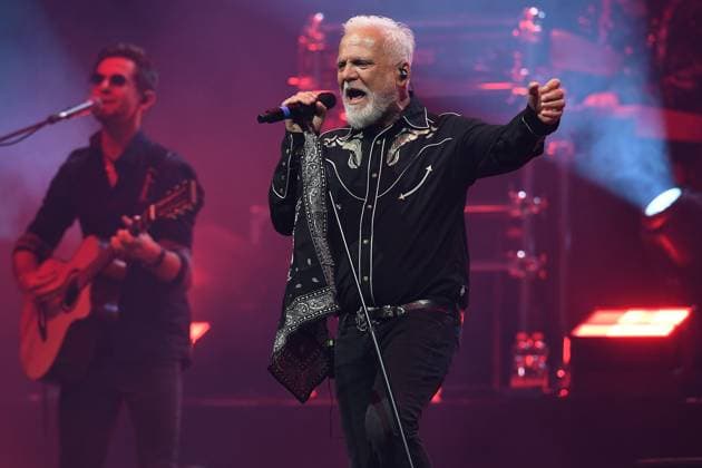 Bilder des Jahres 2025, Entertainment 05 Mai Entertainment Themen der Woche KW20 Entertainment Bilder des Tages Nino de Angelo - Irgendwann im Leben am 15.05.2025 in der Rudolf Weber-Arena in Oberhausen Der Musiker Nino de Angelo steht am 15.05.2025 in der Rudolf Weber-Arena in Oberhausen auf der Bühne.