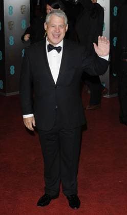 EE British Academy Film Awards - Arrivals Sir Cameron Mackintosh EE British Academy Film Awards at The Royal Opera House, London, England 10th February 2013 BAFTA BAFTAS arrivals full length black white bow tie shirt tuxedo hand arm palm waving CAP CAN Can Nguyen London UK Great Britain Copyright: xCanxNguyen CapitalxPicturesx