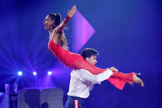 Golfprofi Diego Pooth und Tänzerin Ekaterina Leonova im Halbfinale bei der 18. Staffel der RTL-Tanzshow Lets Dance im Coloneum. Köln, 16.05.2025 NRW Deutschland Copyright: xChristophxHardtx