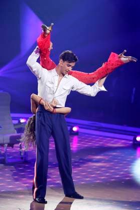 Golfprofi Diego Pooth und Tänzerin Ekaterina Leonova im Halbfinale bei der 18. Staffel der RTL-Tanzshow Lets Dance im Coloneum. Köln, 16.05.2025 NRW Deutschland Copyright: xChristophxHardtx