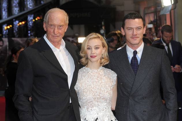 UK Premiere of Dracula Untold LONDON, ENGLAND - OCTOBER 1: Charles Dance, Sarah Gadon and Luke Evans attend the UK Premiere of Dracula Untold at Odeon West End on October 1, 2014 in London, England. CAP BEL Tom Belcher Great Britain Copyright: xTomxBelcher CapitalxPicturesx