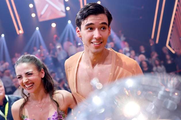 Golfprofi Diego Pooth und Tänzerin Ekaterina Leonova gewinnen das Finale der 18. Staffel der RTL-Tanzshow Lets Dance im Coloneum. Köln, 23.05.2025 NRW Deutschland Copyright: xChristophxHardtx