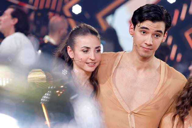 Golfprofi Diego Pooth und Tänzerin Ekaterina Leonova gewinnen das Finale der 18. Staffel der RTL-Tanzshow Lets Dance im Coloneum. Köln, 23.05.2025 NRW Deutschland Copyright: xChristophxHardtx
