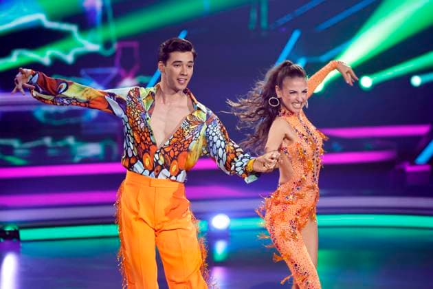 Golfprofi Diego Pooth und Tänzerin Ekaterina Leonova gewinnen das Finale der 18. Staffel der RTL-Tanzshow Lets Dance im Coloneum. Köln, 23.05.2025 NRW Deutschland Copyright: xChristophxHardtx