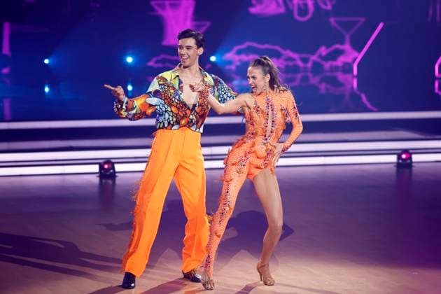 Golfprofi Diego Pooth und Tänzerin Ekaterina Leonova gewinnen das Finale der 18. Staffel der RTL-Tanzshow Lets Dance im Coloneum. Köln, 23.05.2025 NRW Deutschland Copyright: xChristophxHardtx