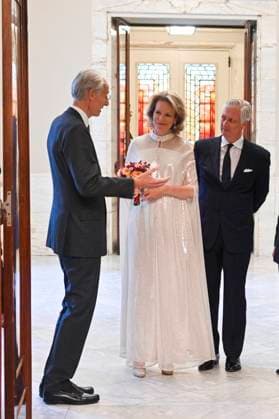 Belgian Royals - Queen Elisabeth Competition Brussels, Belgium. 26 may 2025 : Their Majesties Queen Mathilde and King Philippe during a concert of the Queen Elisabeth Competition in the Bozar of Brussels. Credit : F.Andrieu Agencepeps CC . Brussels Belgium  Copyright: xContentxCurationx F.Andrieu Agencepeps CCx