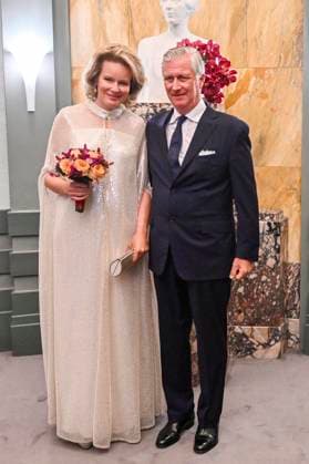 Belgian Royals - Queen Elisabeth Competition Brussels, Belgium. 26 may 2025 : Their Majesties Queen Mathilde and King Philippe during a concert of the Queen Elisabeth Competition in the Bozar of Brussels. Credit : F.Andrieu Agencepeps CC . Brussels Belgium  Copyright: xContentxCurationx F.Andrieu Agencepeps CCx