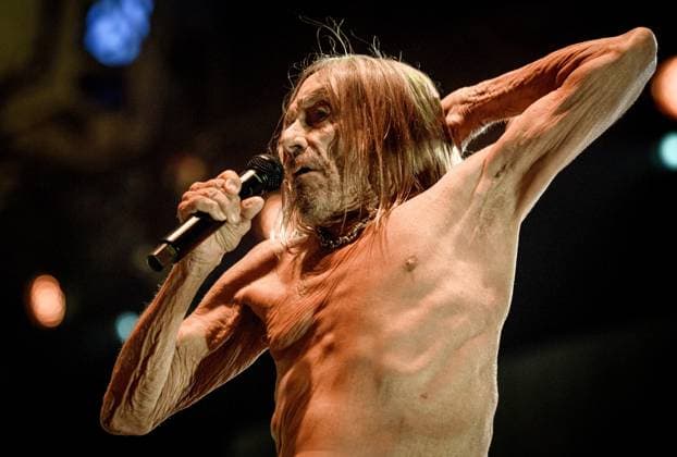 Bilder des Jahres 2025, Entertainment 05 Mai Iggy Pop in Alexandra Palace, London, UK, 28 May 2025. Punk legend, 78-year-old Iggy Pop, performs in Alexandra Palace, London, UK, 28 May 2025., Credit:Tina Korhonen Avalon Copyright: xTinaxKorhonenx xAvalonx 1004615586