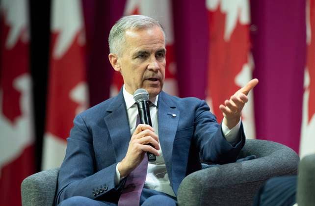 May 30, 2025, Ottawa, On, Canada: Prime Minister Mark Carney speaks at the Federation of Canadian Municipalities conference, in Ottawa, Friday, May 30, 2025. Ottawa Canada  - ZUMAc35_ 20250530_zaf_c35_031 Copyright: xAdrianxWyldx