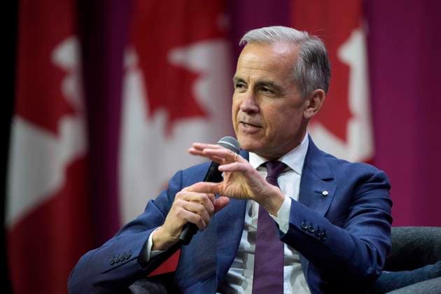 May 30, 2025, Ottawa, On, Canada: Prime Minister Mark Carney speaks at the Federation of Canadian Municipalities Conference in Ottawa, Friday, May 30, 2025. Ottawa Canada  - ZUMAc35_ 20250530_zaf_c35_022 Copyright: xAdrianxWyldx