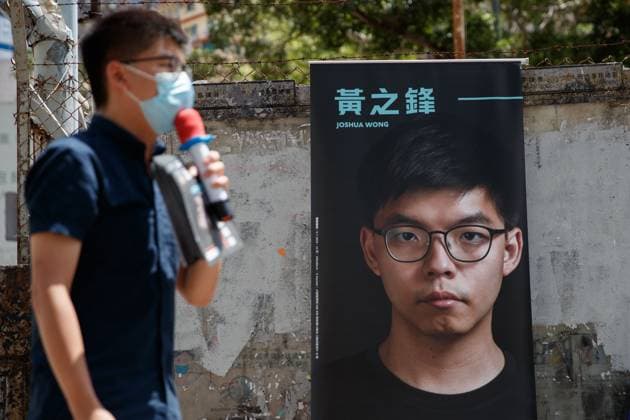 June 6, 2025, Hong Kong, China: Pro-democracy activist and politician Joshua Wong was brought from prison to court for a mention after being charged under Hong Kong National Security Law with conspiring to collude with foreign forces to endanger national security.? According to the prosecution™s summary, Wong allegedly conspired with fellow activist Nathan Law and others whose identities are unknown to urge foreign governments, institutions or individuals to impose sanctions on China and Hong Kong between July and November 2020. Hong Kong China - ZUMAs197 20250606_aab_s197_002 Copyright: xMayxJamesx