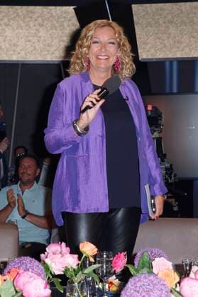 Bettina Tietjen bei der Aufzeichnung der NDR Talk Show im NDR Fernsehstudio Lokstedt. Hamburg, 06.06.2025