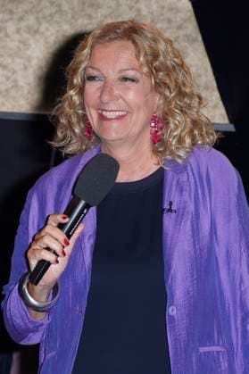 Bettina Tietjen bei der Aufzeichnung der NDR Talk Show im NDR Fernsehstudio Lokstedt. Hamburg, 06.06.2025