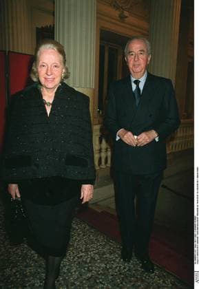 MONSIEUR ET MADAME EDOUARD BALLADUR PREMIERE DE WOYZECK AU THEATRE DE L ODEON PARIS PLEIN PIED Copyright: xBERTRANDxRINDOFFxPETROFFx xBESTIMAGExBERTRANDxRINDOFFxPETROFFx xBESTIMAGEx