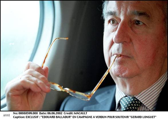 EXCLUSIF : EDOUARD BALLADUR EN CAMPAGNE A VERDUN POUR SOUTENIR GERARD LONGUET PORTRAIT Copyright: xJEANxLOUISxMACAULTx xBESTIMAGExJEANxLOUISxMACAULTx xBESTIMAGEx