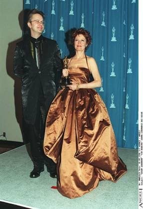 SUSAN SARANDON TIM ROBBINS 68EME CEREMONIE DES OSCARS 1996 LOS ANGELES PLEIN PIED ACTRICE REALISATEUR TROPHEE Copyright: xAGENCEx xBESTIMAGExAGENCEx xBESTIMAGEx