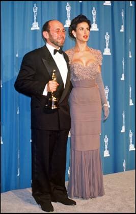 DEMI MOORE ET ALBERT WOLSKY - CEREMONIE DES OSCARS 1992 A LOS ANGELES OSCAR Etats-Unis Copyright: xAGENCEx xBESTIMAGExAGENCEx xBESTIMAGEx