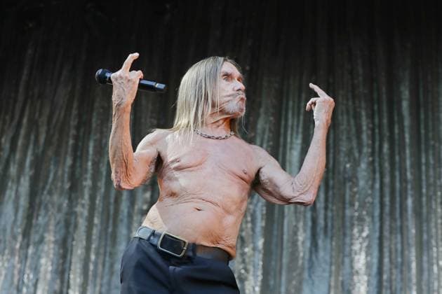 Bilder des Jahres 2025, Entertainment 06 Juni Entertainment Themen der Woche KW25 Entertainment Bilder des Tages 19.06.2025 , Iggy Pop, Sänger, im Konzert live in der Zitadelle Spandau, Berlin, Musik, Punkrock, Berlin