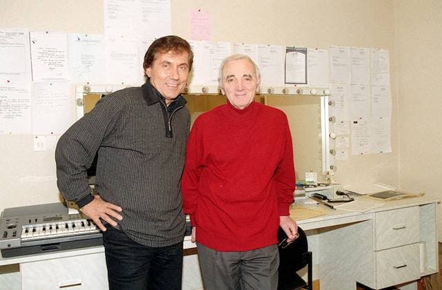 FRANK MICHAEL ET CHARLES AZNAVOUR AU PALAIS DES CONGRES PARIS France Copyright: xCOADICxGUIRECx xBESTIMAGExCOADICxGUIRECx xBESTIMAGEx