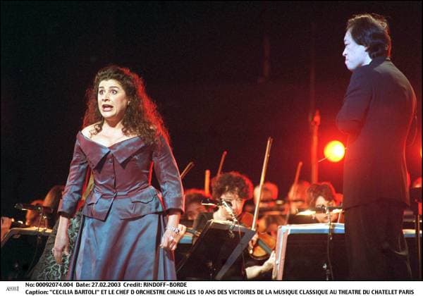 Info - Cecilia Bartoli nommée à la tête de l opéra de Monte-Carlo en 2023 - CECILIA BARTOLI ET LE CHEF D ORCHESTRE CHUNG LES 10 ANS DES VICTOIRES DE LA MUSIQUE CLASSIQUE AU THEATRE DU CHATELET PARIS AMERICAIN Copyright: xRINDOFF-BORDEx xBESTIMAGExRINDOFF-BORDEx xBESTIMAGEx