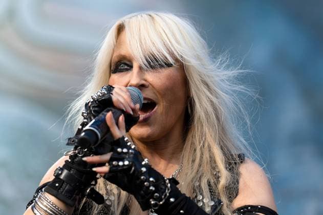 Bilder des Jahres 2025, Entertainment 06 Juni Entertainment Themen der Woche KW25 Entertainment Bilder des Tages Doro Pesch live beim Metal Air 2025 Festival in der Almased Arena auf dem Albrecht-Thear-Gelände. Uelzen, 21.06.2025