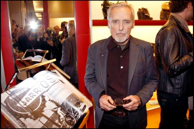 DENNIS HOPPER - LANCEMENT DU LIVRE DE DENNIS HOPPER A LA BOUTIQUE HOGAN, PARIS Dennis Hopper Book Launch In Paris Paris France Copyright: xBERTRANDxRINDOFFxPETROFFx xBESTIMAGExBERTRANDxRINDOFFxPETROFFx xBESTIMAGEx
