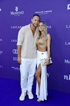 Andrej Mangold and Annika Jung beim LASCANA SUMMER CLUB im Rahmen der Berlin Fashion Week im Maaya in Berlin am 02.07.2025