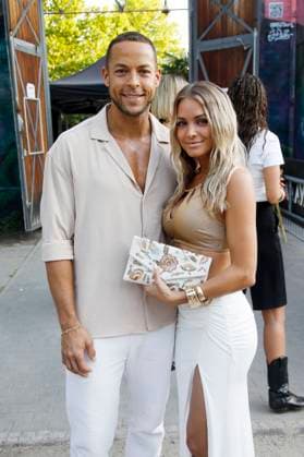 Andrej Mangold und Annika Jung beim Lascana Summer Club Event auf der Fashion Week S S 2026 im Maaya. Berlin, 02.07.2025