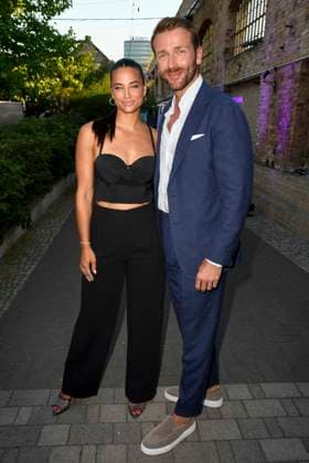 Amira Aly und Christian Dueren zu Gast bei der Fashion Show von Lascana , Summer Club im Maaya am 02.Juli 2025 in Berlin Berlin Deutschland