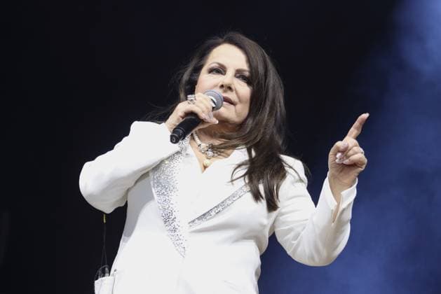 Bilder des Jahres 2025, Entertainment 07 Juli Entertainment Themen der Woche KW27 Sängerin Marianne Rosenberg Berliner Rundfunk Open Air 2025 am 05.07.2025 Parkbühne Wuhlheide Copyright: xmix1x xMatthiasxBaranx