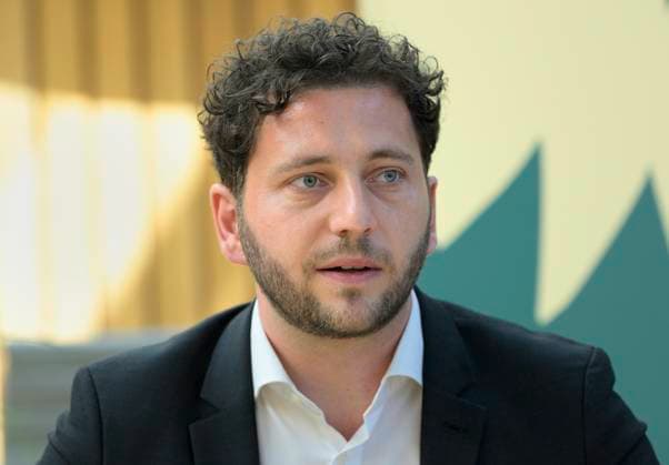Felix BANASZAK , Co-Vorsitzender von Buendnis 90 Die Gruenen , 17.06.2025 Felix BANASZAK , Co-Chairman of Buendnis 90 Die Gruenen , 17.06.2025