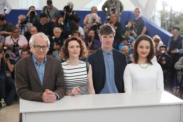 Ken Loach, Simone Kirby, Barry Ward et Aisling Francios - Photocall du film Jimmy s Hall lors du 67ème Festival International du Film de Cannes, le 22 mai 2014. Call for Jimmy s Hall at the 67th Cannes Film Festival. Cannes, France, on May 22nd 2014. Cannes France Copyright: xBORDE-MOREAUx xBESTIMAGExBORDE-MOREAUx xBESTIMAGEx