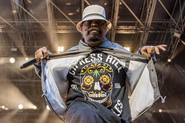 Bilder des Jahres 2025, Entertainment 07 Juli Entertainment Themen der Woche KW28 Cypress Hill - Kunst!Rasen Bonn Gronau - 08.07.2025 Rapper Senen REYES (Sen Dog) von der US amerikanischen Hip-Hop Band CYPRESS HILL beim Live Auftritt auf der Kunst!Rasen Bühne - Der Kunst!Rasen in Bonn Gronau ist eine beliebte Sommer Open Air Konzertreihe am Rande der Rheinaue am Bonner Rheinufer. Bonn Gronau Nordrhein-Westfalen Deutschland Copyright: xBonn.digitalx xMarcxJohnx