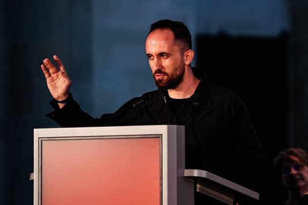 Preisträger und Pianist Igor Levit - Festakt zur Kaiser-Otto-Preisverleihung der Landeshauptstadt Magdeburg am 2. Juli 2025 im Magdeburger Dom St. Mauritius. Verleihung des Kaiser-Otto-Preises 2025, Der 10. Kaiser-Otto-Preis der Landeshauptstadt Magdeburg wird in diesem Jahr an die Violinistin Lisa Batiashvili und den Pianisten Igor Levit verliehen. Mit der Preisverleihung würdigen das Preiskomitee und die Kulturstiftung Kaiser Otto das besondere gesellschaftliche Engagement der beiden international populären Kunstschaffenden sowie ihren langjährigen Einsatz gegen Krieg und Antisemitismus.