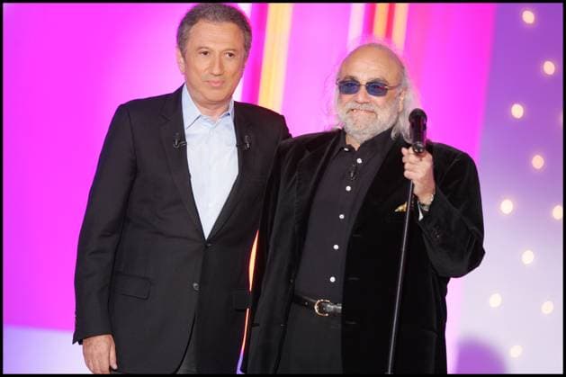 MICHEL DRUCKER & DEMIS ROUSSOS - ENREGISTREMENT DE L EMISSION VIVEMENT DIMANCHE PARIS France Copyright: xGuillaumexGaffiot BestimagexGuillaumexGaffiot Bestimagex
