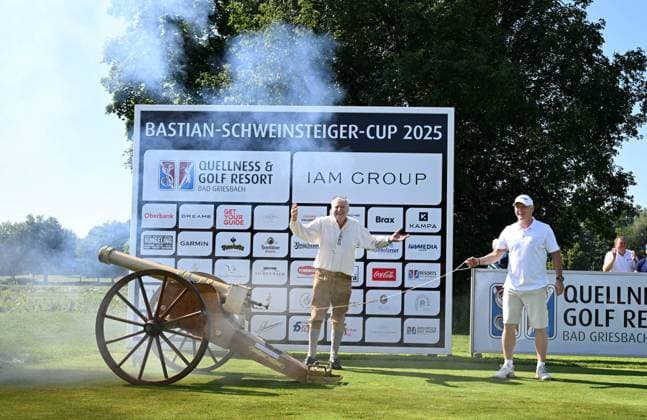 Bilder des Jahres 2025, Entertainment 07 Juli Bastian Schweinsteiger - 2 .Bastian-Schweinsteiger-Cup im Quellness & Golf Resort in Bad Griesbach , 19. Juli 2025