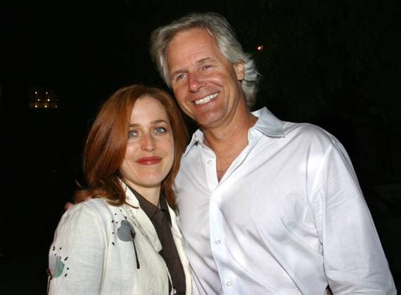 X-Files Series Finale Wrap Party Apr 27, 2002; Hollywood, CA, USA; Actress GILLIAN ANDERSON & Series Creator Exec. Prod. CHRIS CARTER @ the X-Files Series Finale Wrap Party held at the House of Blues.. Copyright: xRobertxMillardx